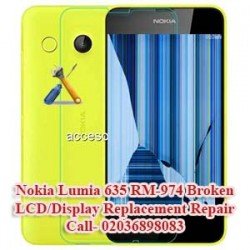 Nokia Lumia 635 RM-974 Broken LCD/Display Replacement Repair